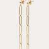 Jewelry * | Joy Dravecky Monaco Drop Earrings Gold