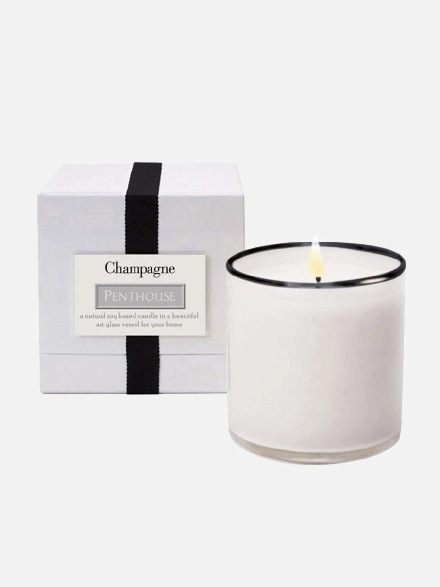 Candles * | Lafco Penthouse Candle Champagne