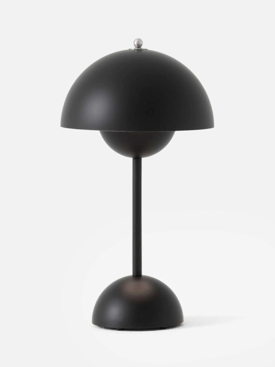 Decor * | &Tradition Flowerpot Portable Table Lamp