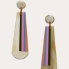 Jewelry * | Sunshine Tienda The Gwen Horn Earrings Pastel