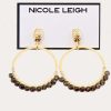 Jewelry * | Nicole Leigh Jewelry Nicole Leigh Harper Gold Earrings