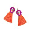 Jewelry * | Gaia Hattie Earring Coral