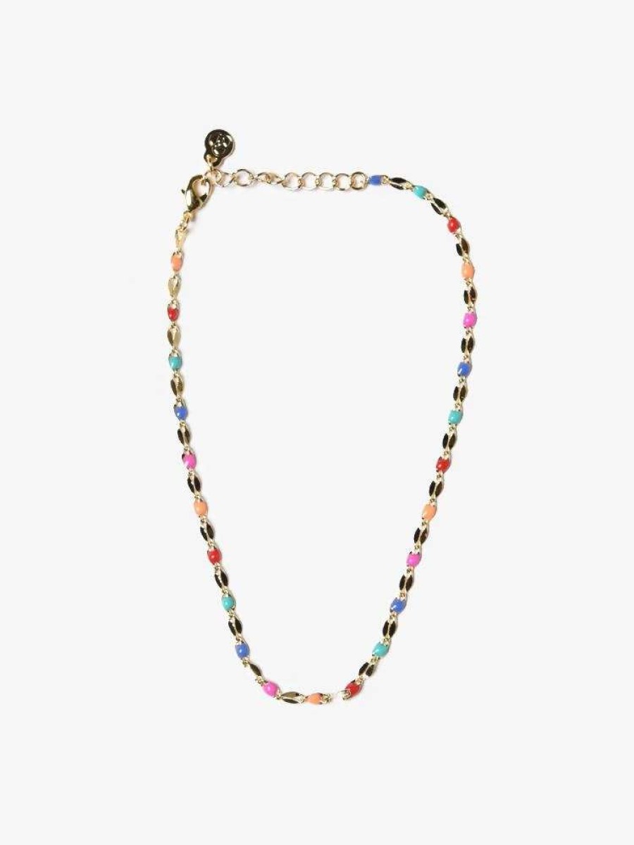 Jewelry * | Cloverpost Pop Multicolor Anklet