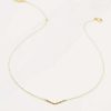 Jewelry * | Nicole Leigh Jewelry Nicole Leigh Leah Choker Gold