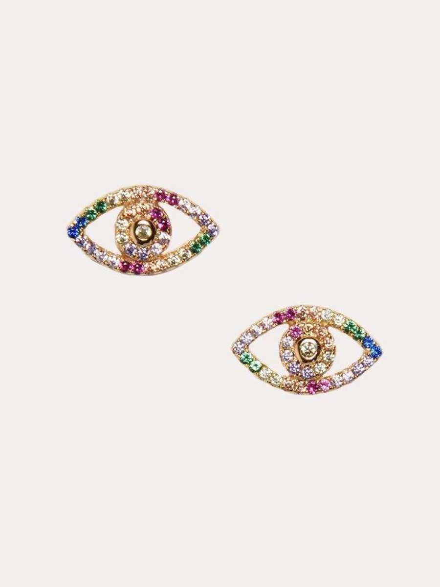 Jewelry * | Gresham Zuri Earring Rainbow