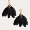 Jewelry * | Ever Alice Feather Earrings