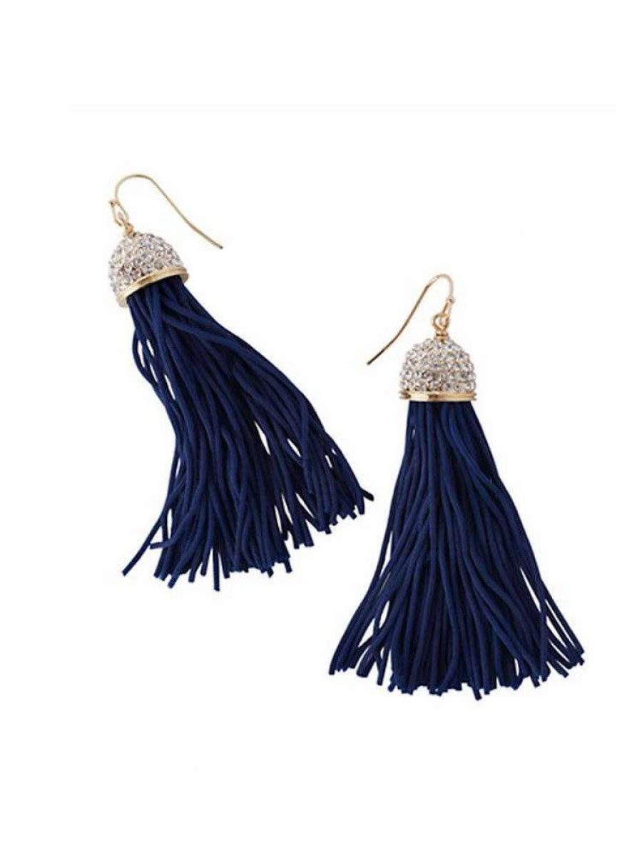 Jewelry * | Lilly Pulitzer Women'S Midnight Tassel Earrings