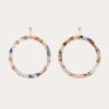 Jewelry * | Joy Dravecky St Tropez Pearl Hoop Earrings