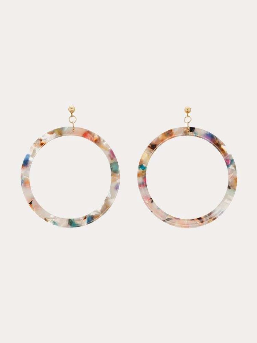 Jewelry * | Joy Dravecky St Tropez Pearl Hoop Earrings