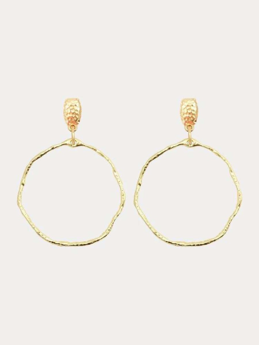 Jewelry * | Nicole Leigh Jewelry Cassie Earring Gold Posts