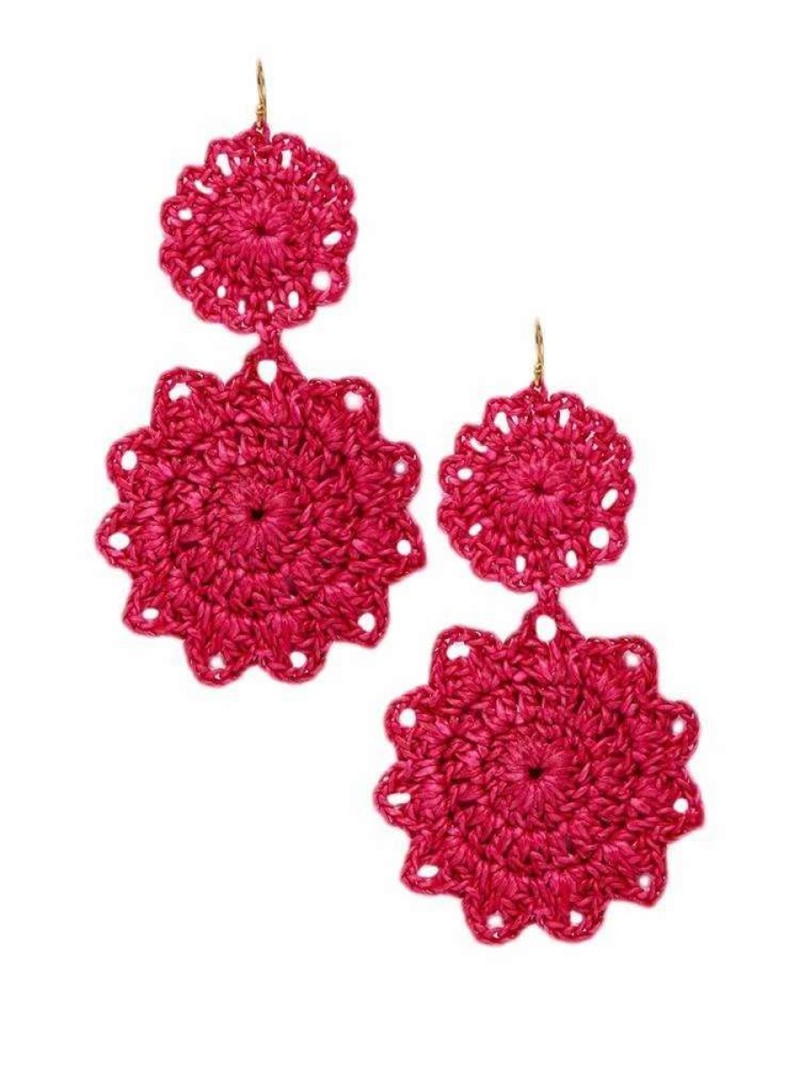 Jewelry * | Roller Rabbit Macrame Earrings