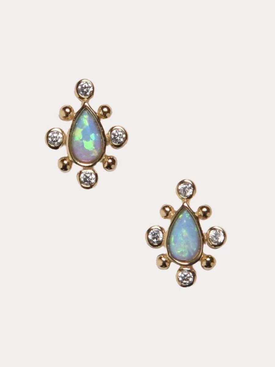 Jewelry * | Gresham Women'S Lucille Earrings Turq