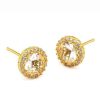 Jewelry * | Tai Ear Rhinestone Glory Earring Gold