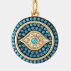 Jewelry * | Alexa Leigh Eyes On You Charm Turquoise