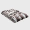 Decor * | Pandemonium Millinery Luxury Faux Fur In With Arctic Fox Faux Fur Blanket Birch