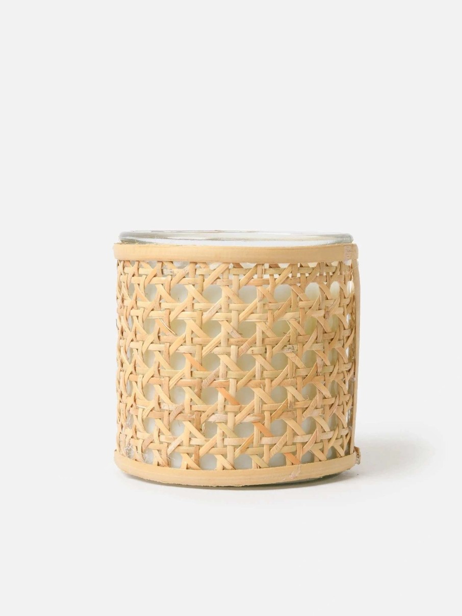 Candles * | B'S Knees 2-Wick Basket Weave Candle