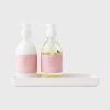 Decor * | Mer Sea 9 Oz. Glass Shea Lotion & Hand Soap Set