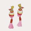 Jewelry * | Oliphant Bird Earring Multi