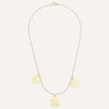 Jewelry * | Joy Dravecky Empire Tri Coin Necklace