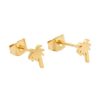 Jewelry * | Seoul Little Palm Tree Studs Gold