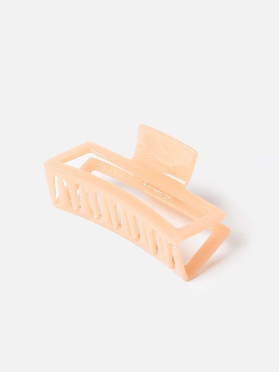 Hair Accessories * | Casa Clara Amora Hair Claw Clip Peachy