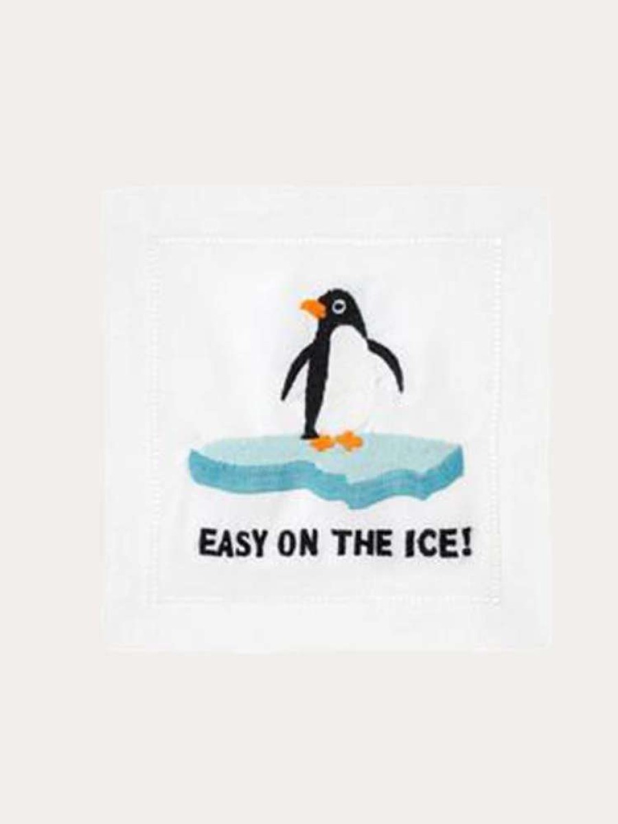 Decor * | August Morgan Easy On The Ice Set Of 4