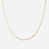 Jewelry * | Erica Kleiman 30 Mask Chain Gold