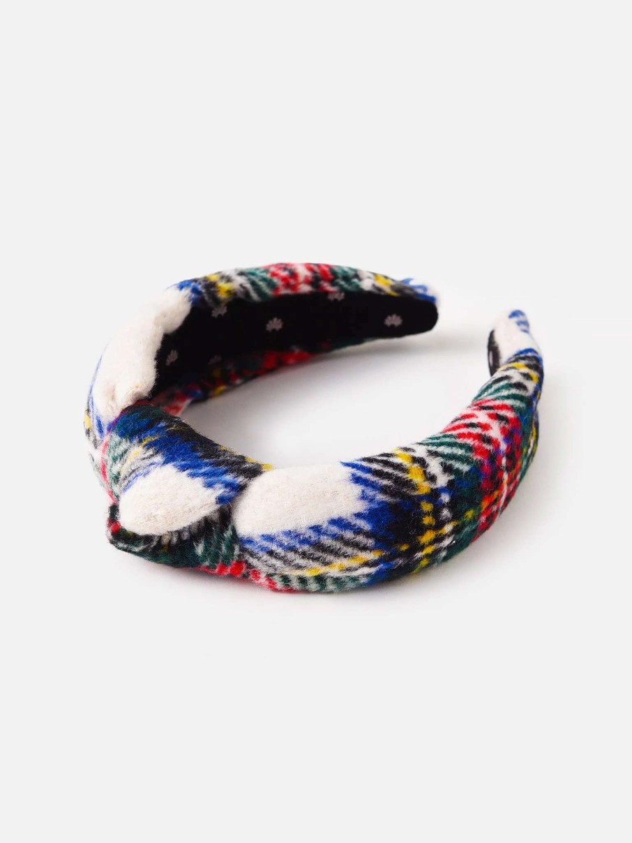 Jewelry * | Lele Sadoughi Women'S Flannel Knotted Headband