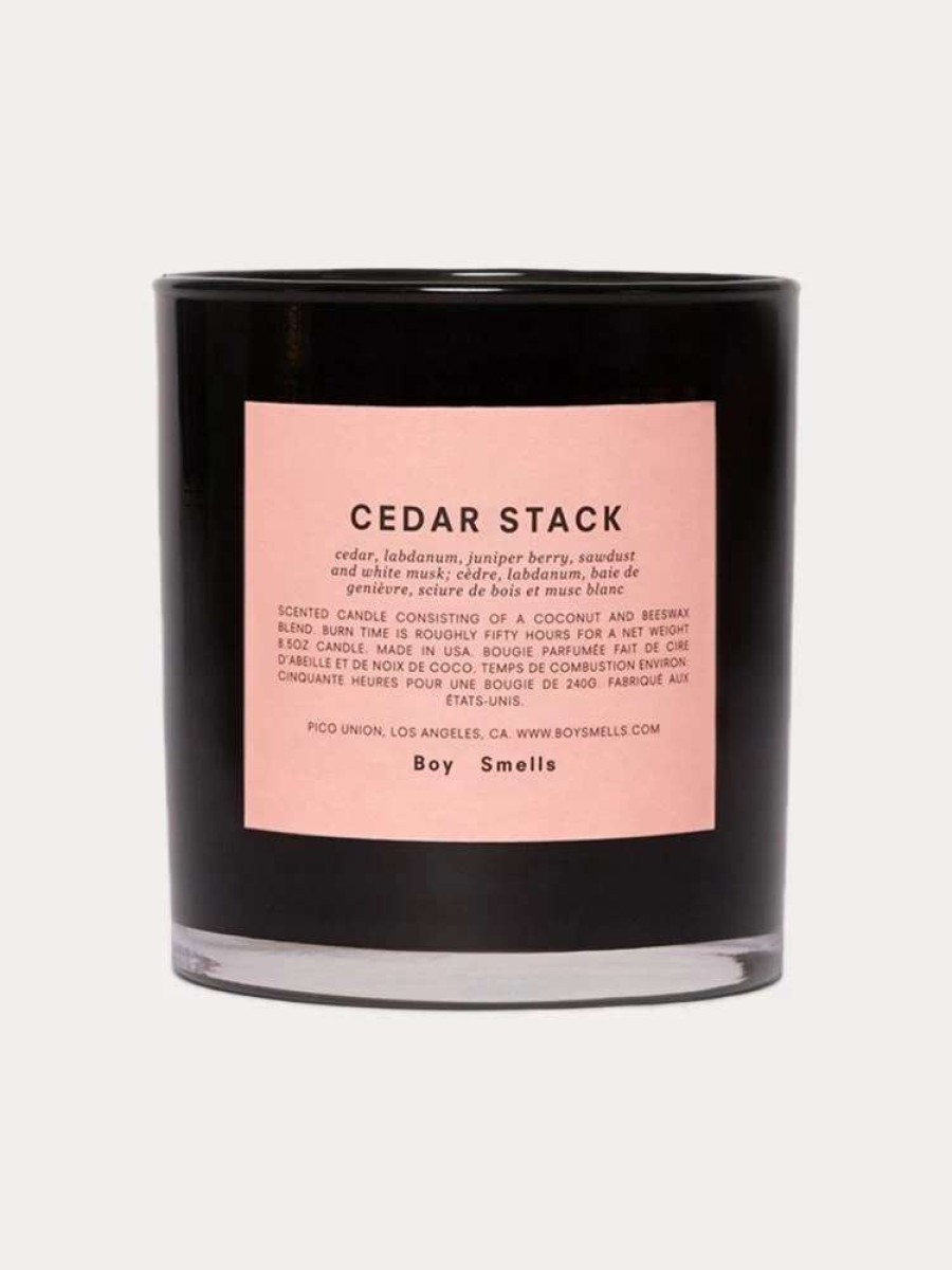 Candles * | Boy Smells Cedar Stack 8.5 Oz Candle N/A