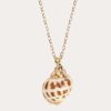 Jewelry * | Neely Phelan Moon Shell Drop Necklace