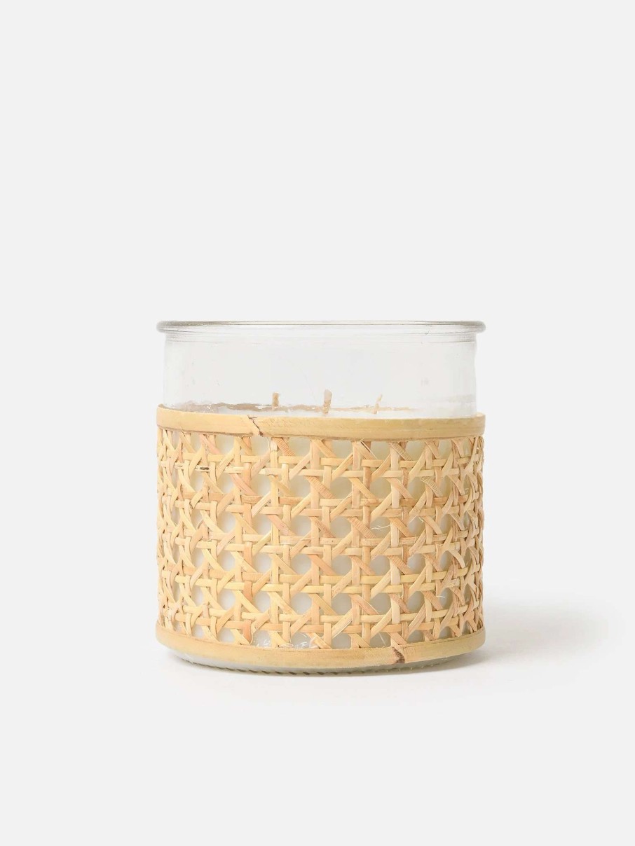 Candles * | B'S Knees 3-Wick Basket Weave Candle