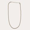 Jewelry * | Erica Kleiman 3Mm Bead Choker Gold