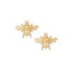 Jewelry * | Neely Phelan Bee Studs Gold