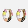 Jewelry * | Accessory Concierge Heidi Huggie Hoop Earring Multi